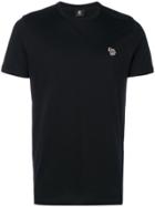 Ps By Paul Smith Zebra Embroidered T-shirt - Black