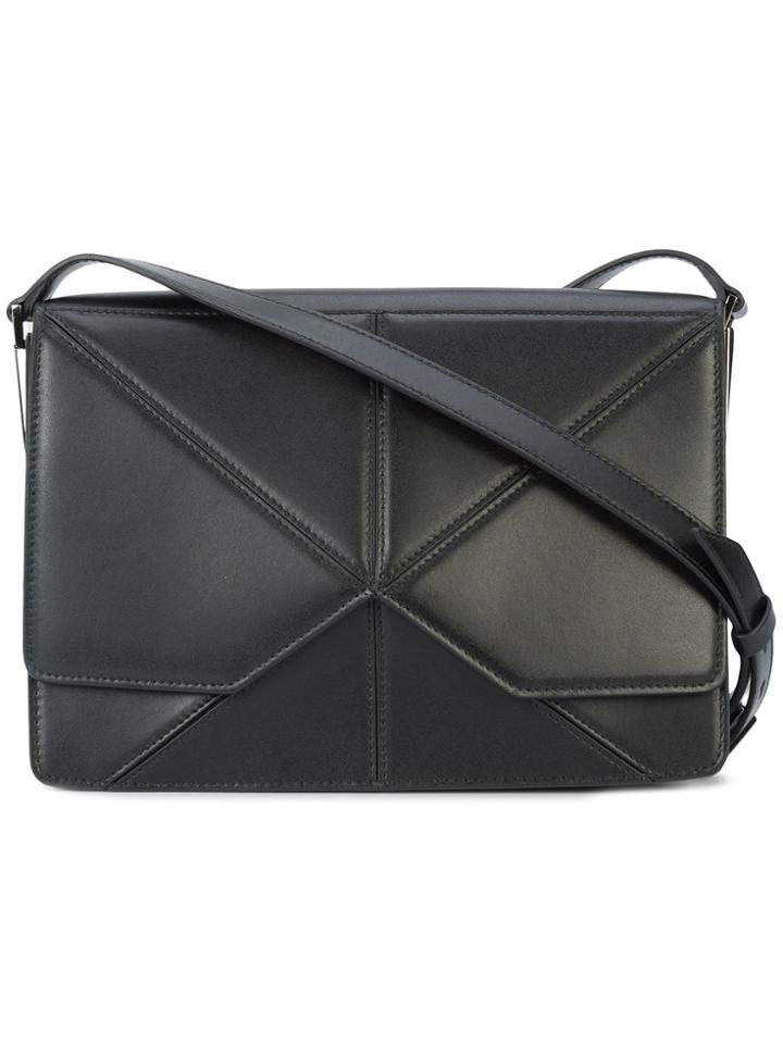 Cushnie Et Ochs Mark Crossbody Bag - Black