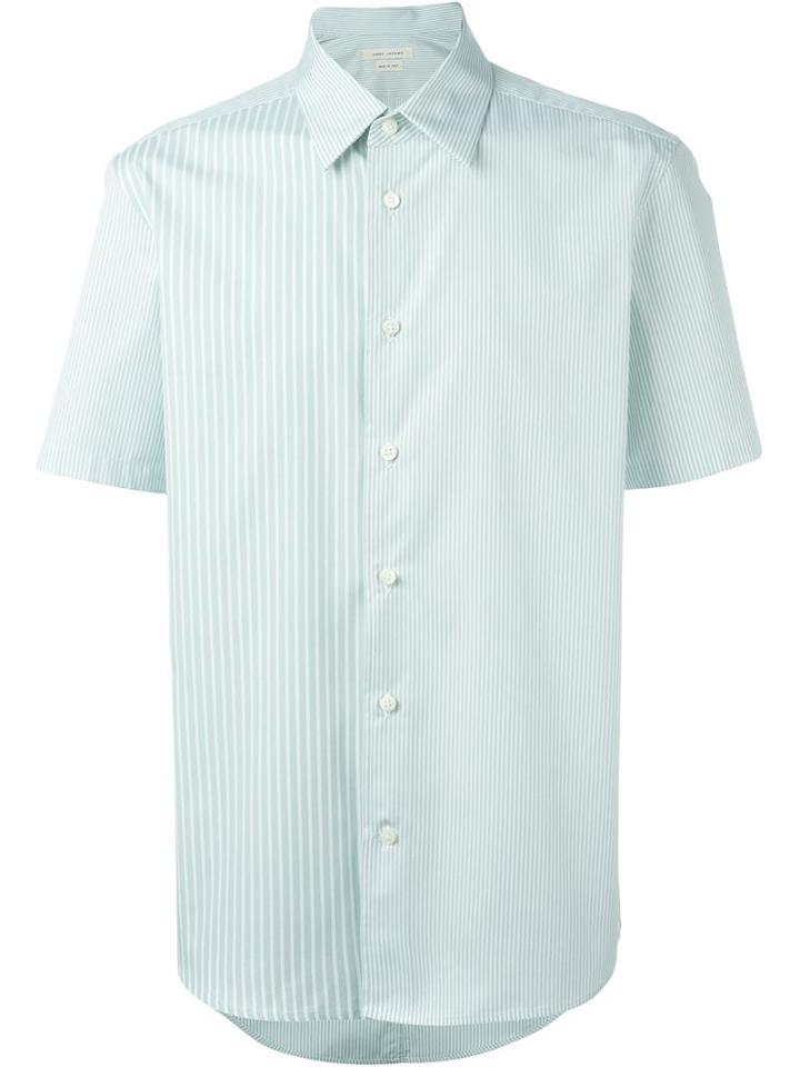 Marc Jacobs Striped Shirt, Men's, Size: 50, White, Cotton