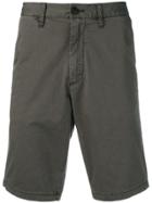 Emporio Armani Mid-rise Knee Length Shorts - Grey