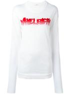 Julien David Printed Jumper - White