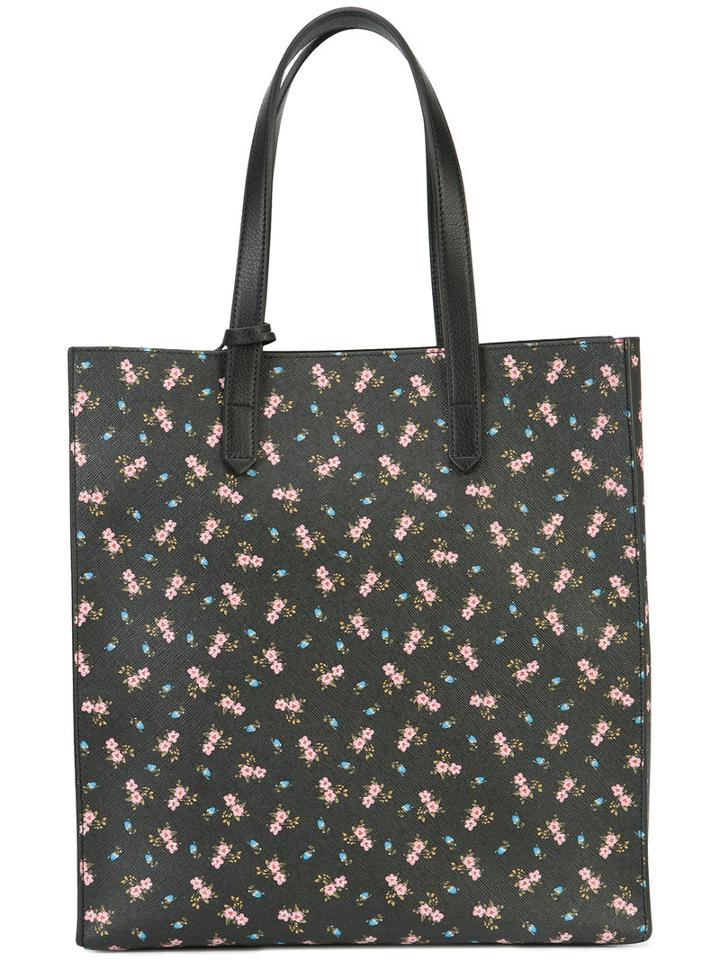Givenchy Patterned Tote Bag, Women's, Black, Leather