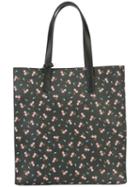 Givenchy Patterned Tote Bag, Women's, Black, Leather