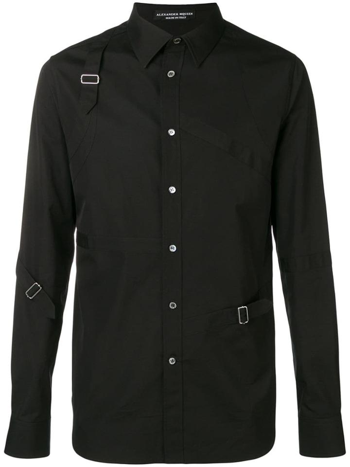 Alexander Mcqueen Floral Bird Embroidered Jumper - Black