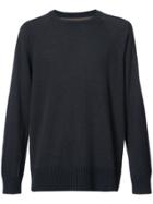 Ziggy Chen Crew Neck Sweatshirt - Blue
