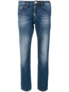 Philipp Plein Fade Effect Jeans - Blue