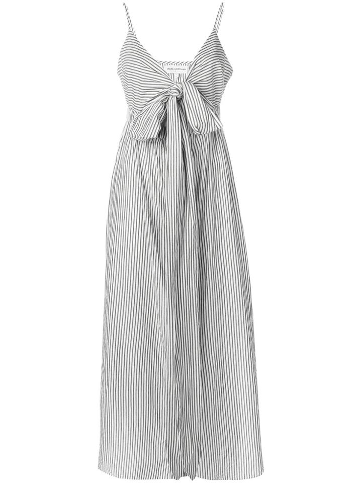 Mara Hoffman Thora Bow Dress - Black