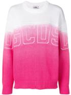 Gcds Gradient Logo Sweatshirt - Pink