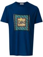 Etro Indian Elephant Patch T-shirt - Blue