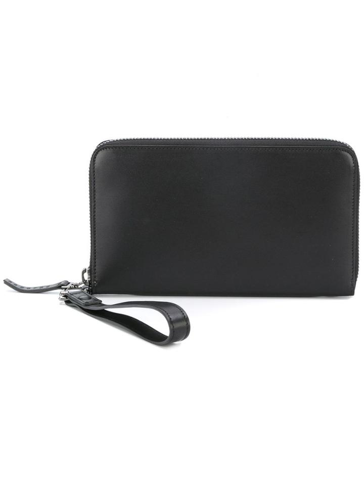 Maison Margiela Zip Around Wallet - Black