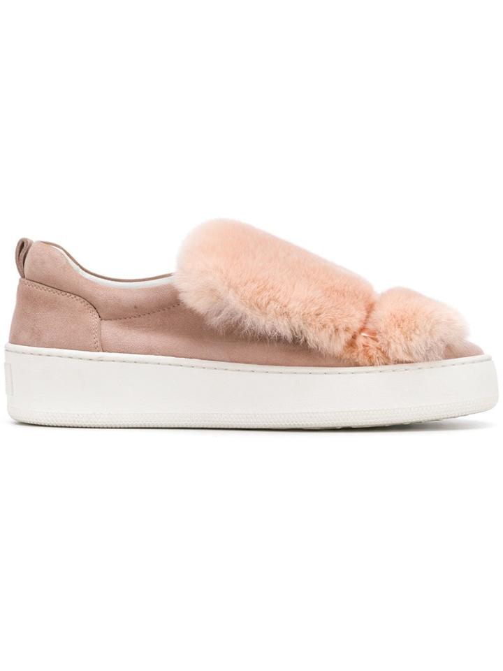 Sergio Rossi Slip On Trainers - Pink