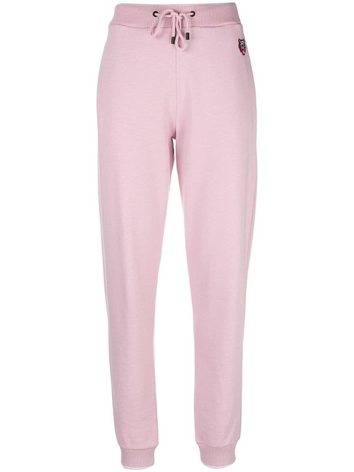 Kenzo Tapered Track Pants - Pink & Purple
