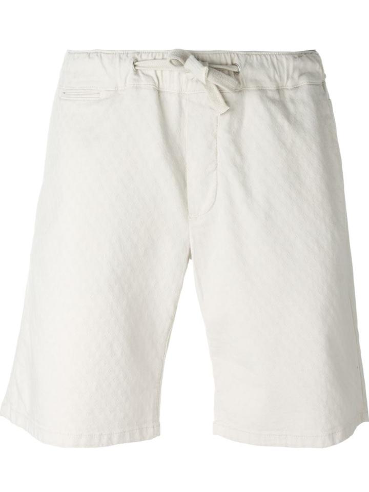 Eleventy Jacquard Bermuda Shorts, Men's, Size: 30, Nude/neutrals, Cotton/spandex/elastane