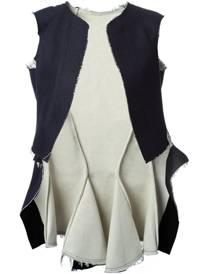 Comme Des Garcons Vintage Raw Edge Gilet