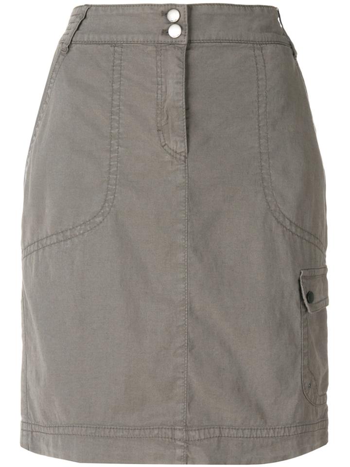 Marc Cain Straight-fit Skirt - Grey
