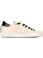 Philippe Model Logo Patch Sneakers, Women's, Size: 37, Nude/neutrals, Patent Leather/leather/rubber