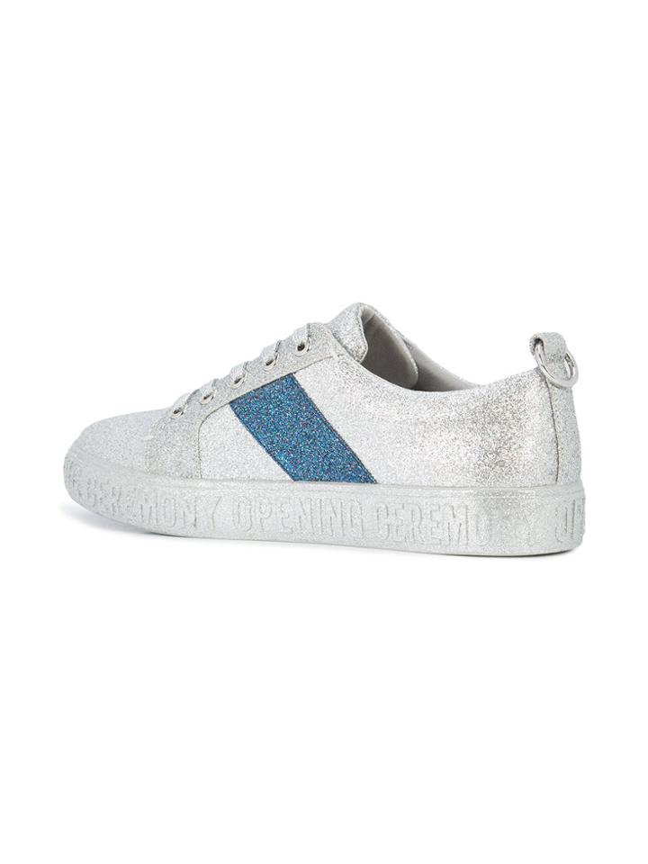 Opening Ceremony La Cienega Glitter Sneakers - Metallic