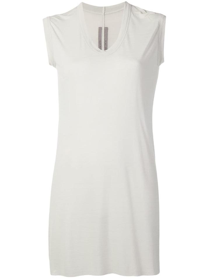 Rick Owens Oversized Tank Top - Grey
