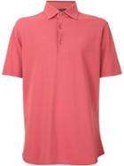 Loro Piana Classic Polo Shirt, Men's, Size: L, Red, Cotton