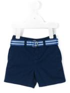 Ralph Lauren Kids - Belted Shorts - Kids - Cotton/spandex/elastane - 24 Mth, Blue