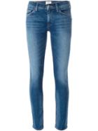 Hudson Tilda Selvage Cigarette Jeans, Women's, Size: 24, Blue, Cotton/polyester/spandex/elastane