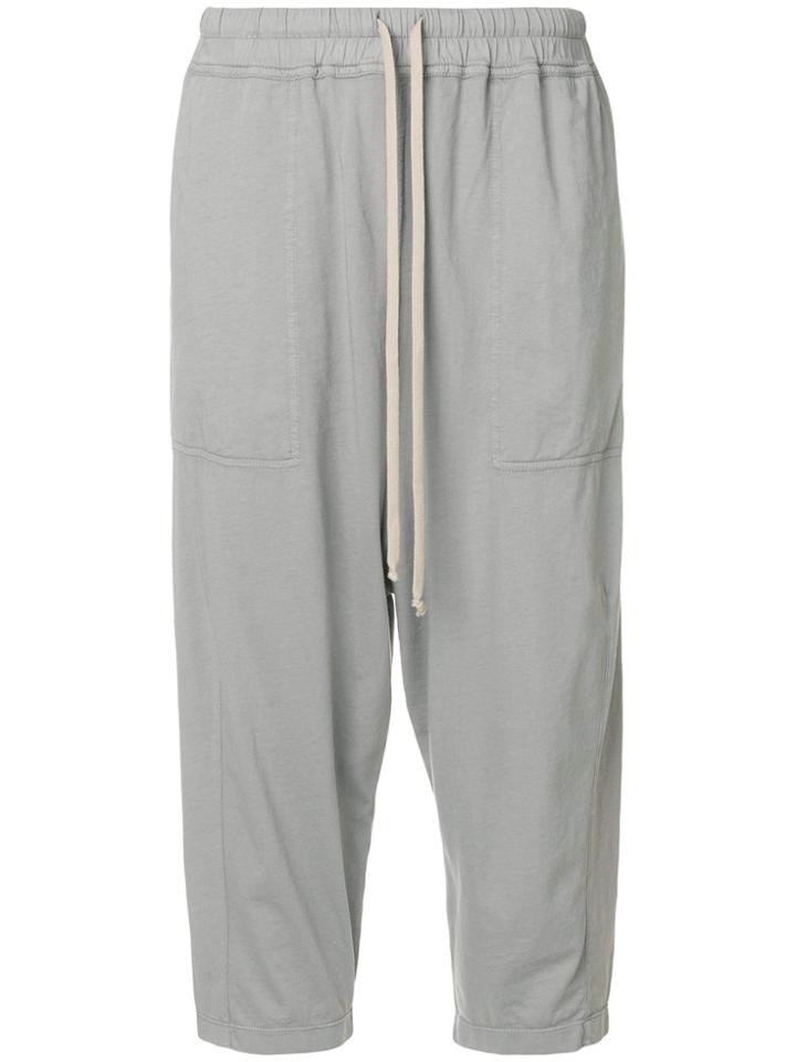 Rick Owens Drkshdw Cropped Trousers - Grey