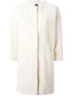 Eleventy Collarless Coat
