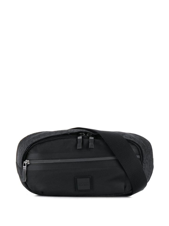 Boss Hugo Boss Logo Print Belt Bag - Black
