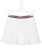Tommy Hilfiger Junior Flared Mini Skirt - White
