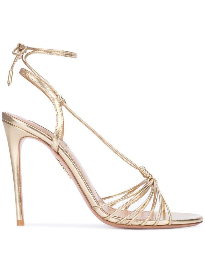 Aquazzura Whisper Sandals - Yellow