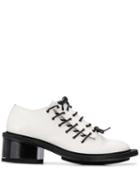 Simone Rocha Lace-up Leather Brogues - White