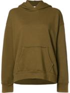 Simon Miller Hooded Sweatshirt, Women's, Size: 0, Green, Cotton