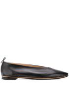 Bottega Veneta Pointed Ballerina Shoes - Black