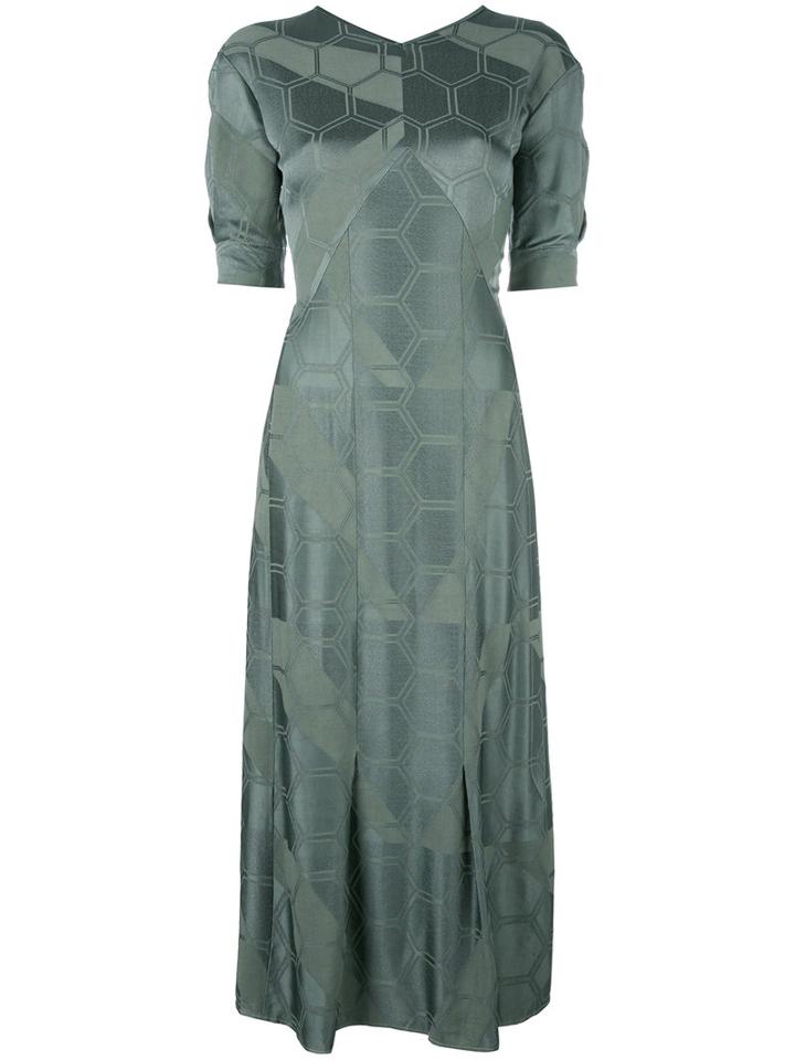 Isabel Marant Rany Dress, Women's, Size: 38, Green, Ramie/viscose/cotton
