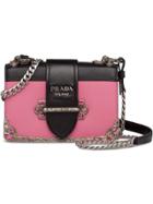 Prada Cahier Shoulder Bag - Pink