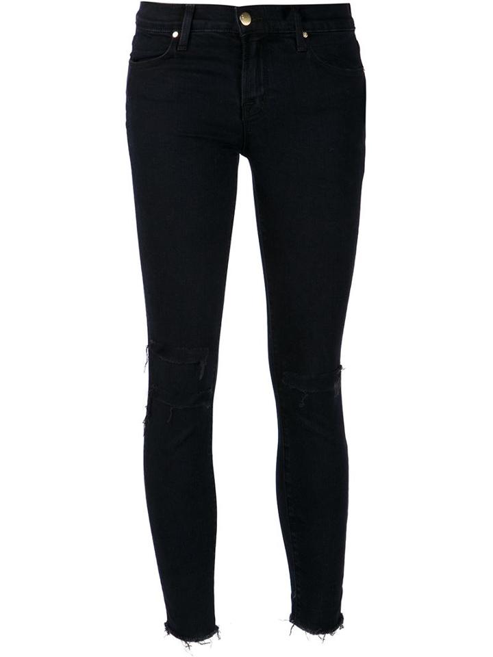 J Brand Mid Rise Skinny Jeans, Women's, Size: 26, Blue, Polyester/spandex/elastane/cotton