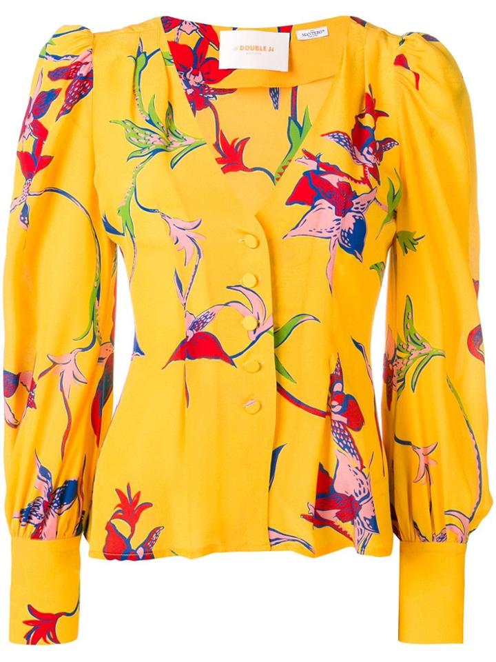 La Doublej Smoking Shirt - Yellow
