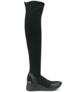 Michael Michael Kors Grover Knit Boots - Black