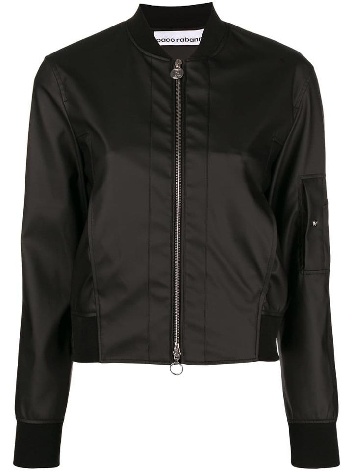 Paco Rabanne Classic Bomber Jacket - Black