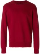 Natural Selection Round Neck Jumper - Red