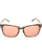 Linda Farrow 'chunky D-frame' Sunglasses