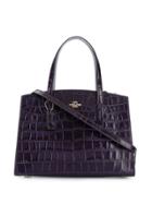 Coach Charlie Croc-effect Tote - Blue