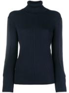 Chloé Roll-neck Fitted Sweater - Blue