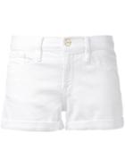 Frame Denim - Cutoff Shorts - Women - Cotton/polyester/spandex/elastane - 27, White, Cotton/polyester/spandex/elastane