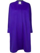 Maison Rabih Kayrouz Oversized Single-breasted Coat - Purple