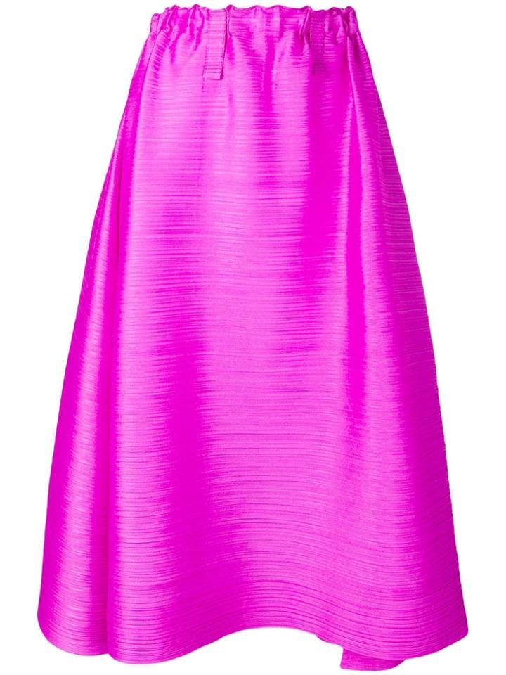 Pleats Please By Issey Miyake A-line Midi Skirt - Pink