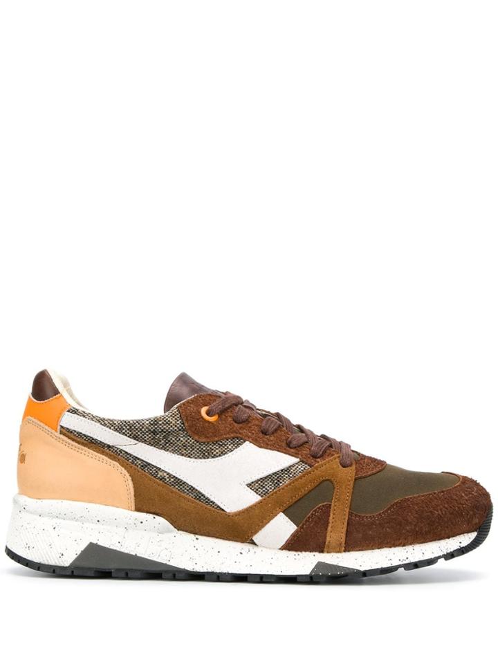 Diadora Blacksmith Colour Block Sneakers - Brown