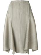 Pleats Please By Issey Miyake Full A-line Skirt - Nude & Neutrals
