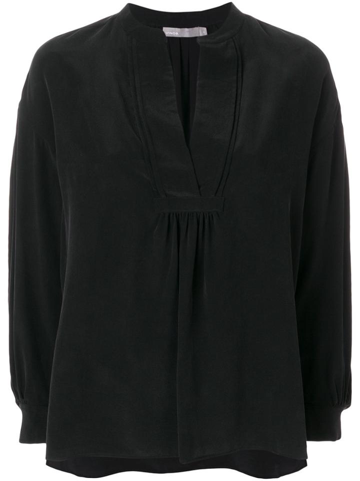 Vince Loose Fit Blouse - Black