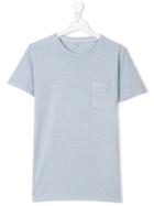 Hartford Kids Teen Chest Pocket T-shirt - Blue